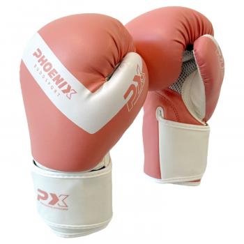 Phoenix Budosport Boxhandschuhe Kids pink/weiß